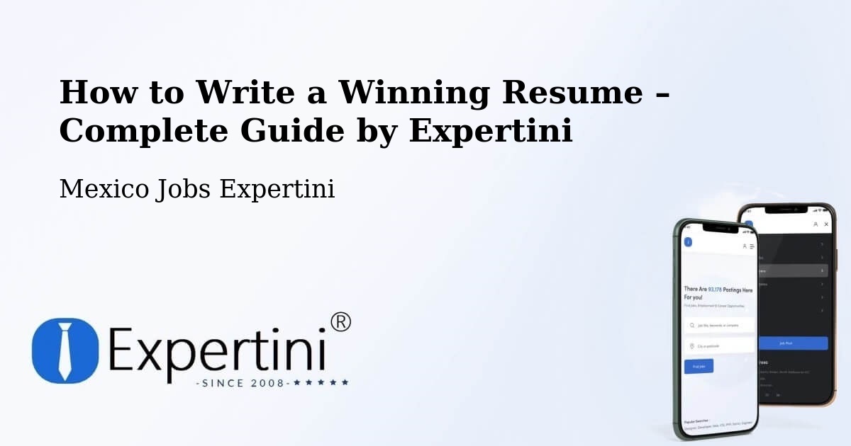 Resume Writing Guide for Job Seekers – La Paz - La Paz, Mexico Jobs Expertini